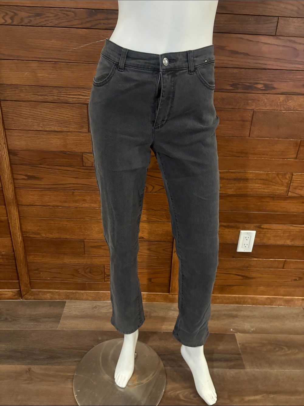 Northern Reflections Dark Charcoal Skinny Pants